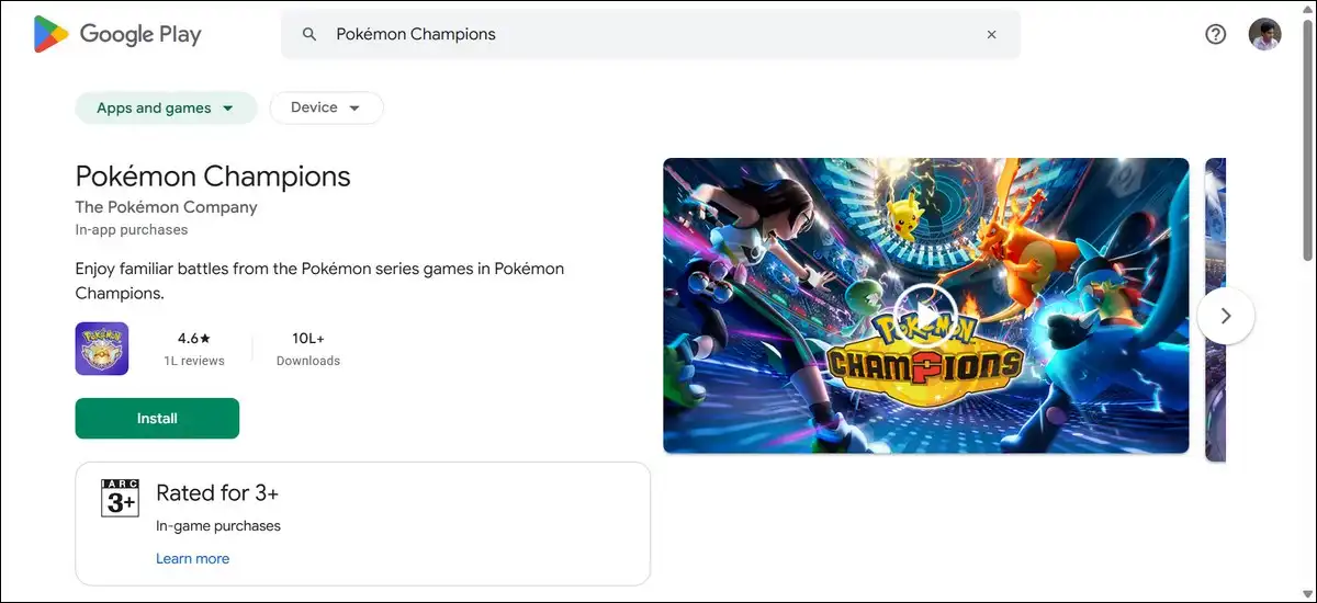 Pokémon Champions